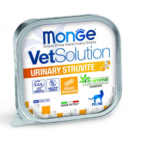 MONGE VetSolution Cat Wet Urinary Struvite konservai katėms