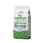 MONGE Monoprotein Rabbit Super Premium visavertis pašaras suaugusioms katėms su triušiena